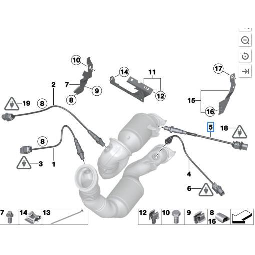 BMW E60 E61 E71 N54 含氧感知器 11787570760 (圖1)-細節圖5