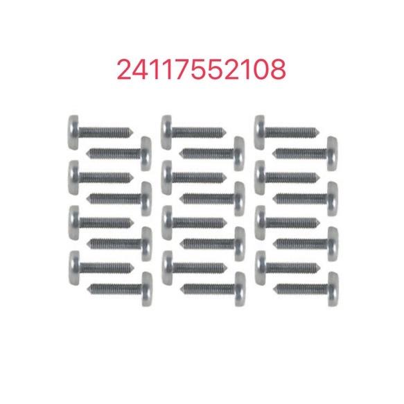 BMW 變速箱油底殼螺絲（一組24支）24117552108-細節圖4