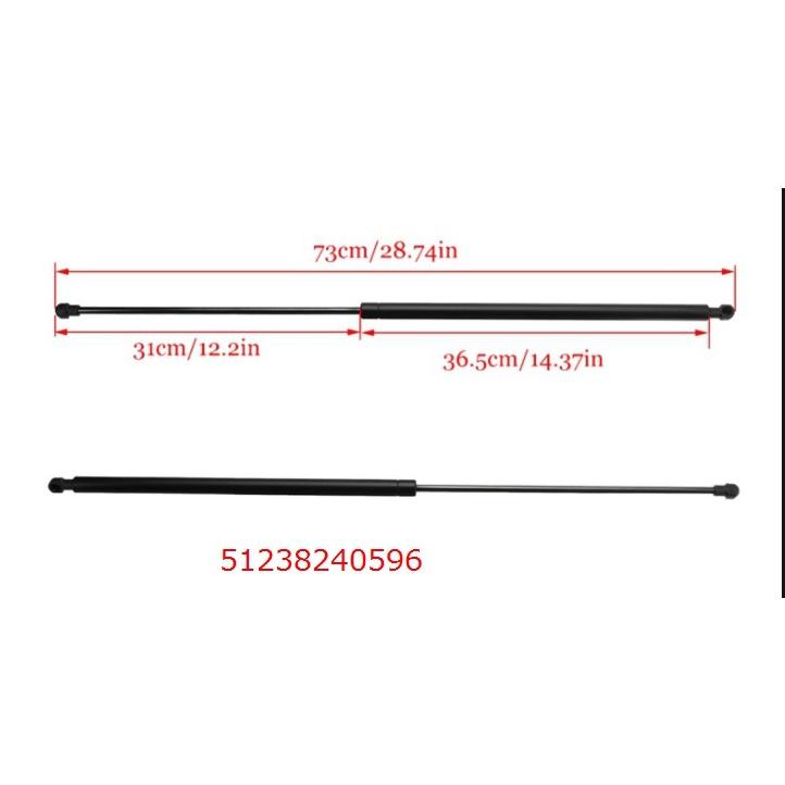 BMW E65 E66 E67 引擎蓋頂桿/引擎蓋撐桿51238240596-細節圖7