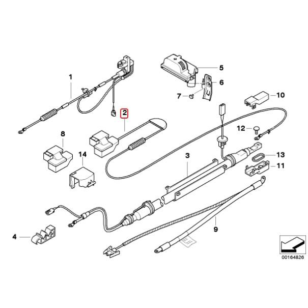 BMW E60 電瓶線-正極61126989780-細節圖6