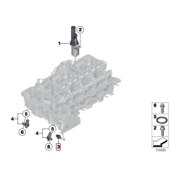 BMW E60 E81 E84 E90 F01 F10 F15 F20 F30全車系水溫開關13621433076-細節圖4