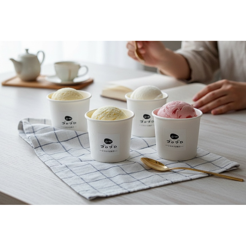 冰淇淋 獨享杯(鮮奶系列與雪酪系列混搭 )6入-口味隨機 盲盒口味-細節圖4
