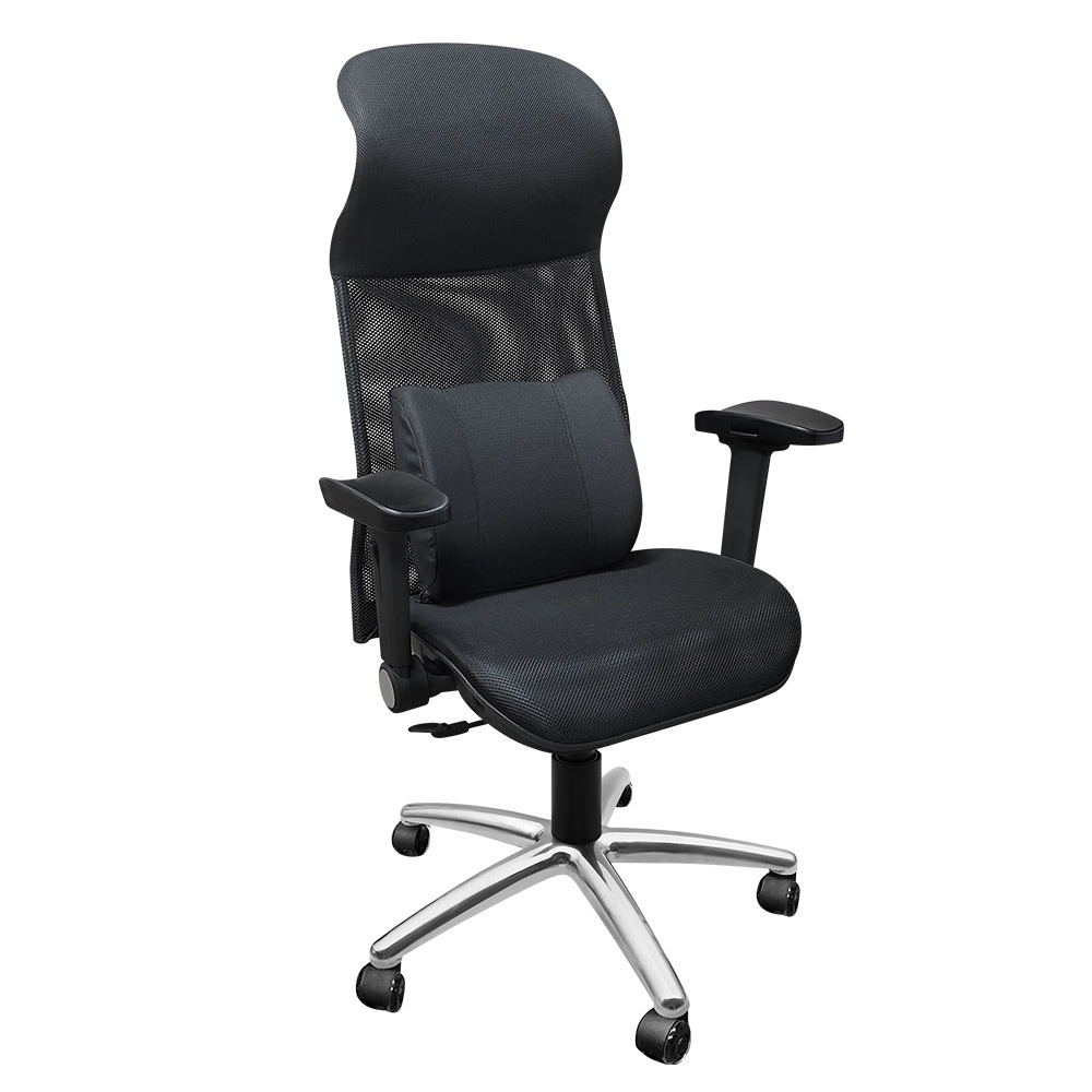 免組裝台灣製霸氣人體工學透氣椅5D軟扶手-雙層網布坐墊(電腦椅,電競椅,網布椅,網布坐墊,主管椅-規格圖9