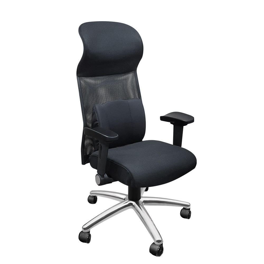 鋁合金大圓弧腳架 炫風水晶黑-有飾蓋