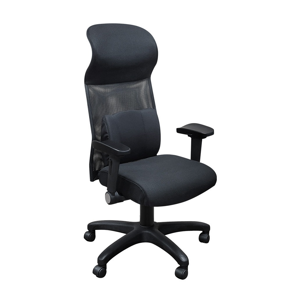 免組裝台灣製霸氣人體工學透氣椅5D軟扶手-獨立筒坐墊(電腦椅,電競椅,網布椅,網布坐墊,辦公椅,主管椅)-規格圖9