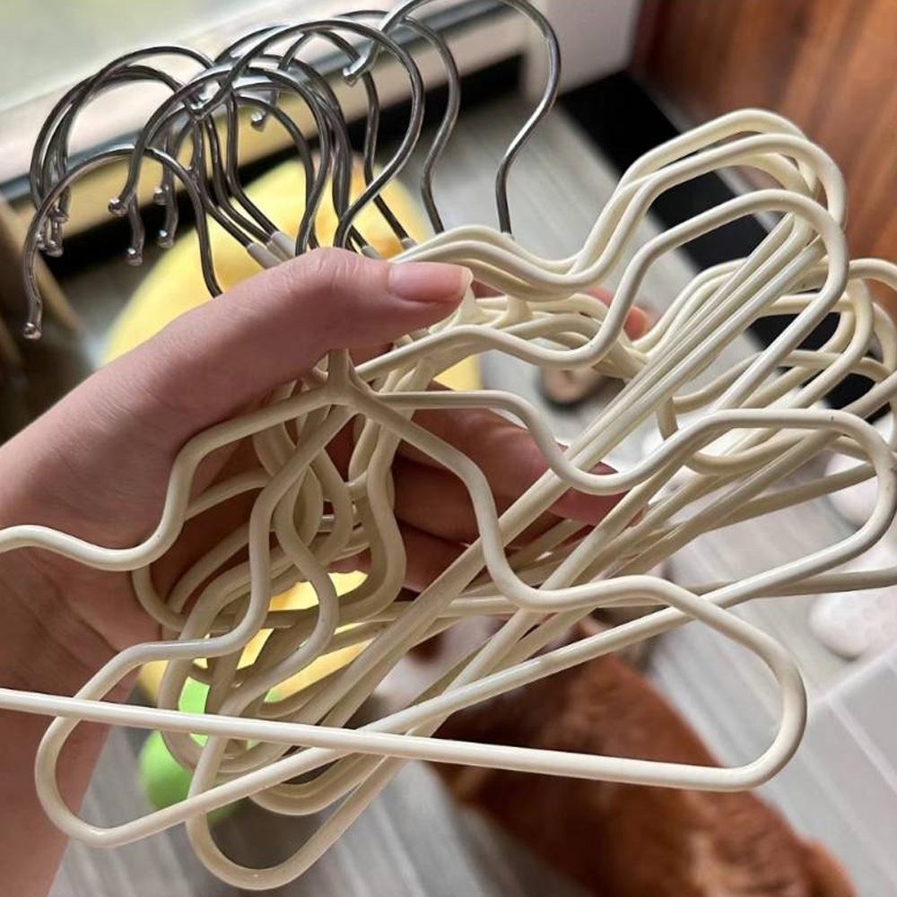 G+居家 不鏽鋼止滑小衣架60入(凹槽衣架/晾曬衣架/三角衣架/乾濕兩用/寵物衣架/嬰幼兒衣架)-細節圖5