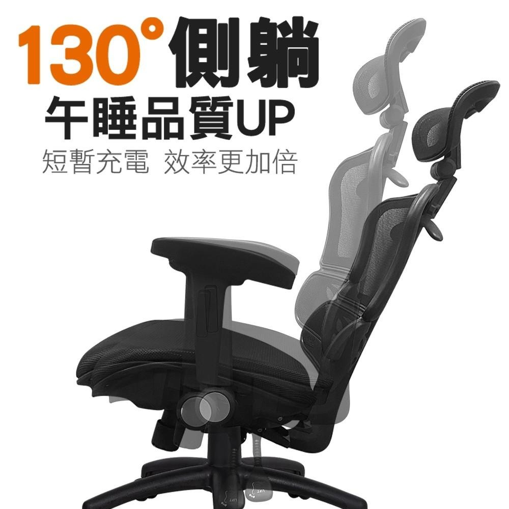 免組裝台灣製人體工學透氣椅5D軟扶手-雙層網布坐墊(電腦椅,電競椅,網布椅,網布坐墊,辦公椅,主管椅)-細節圖7