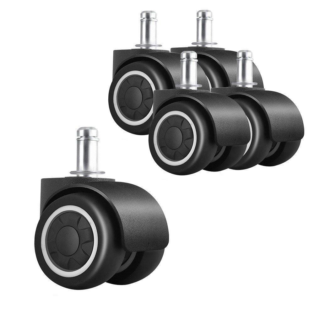 G+居家 超靜音TPR辦公椅2吋萬向輪5入組(TPR輪/橡膠輪/實驗室用椅腳輪/耐酸蝕/靜音順滑/有飾蓋/無飾蓋)-規格圖8