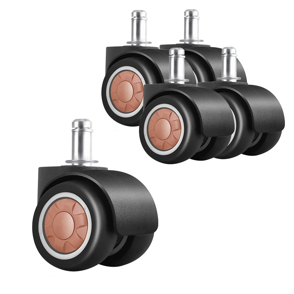 G+居家 超靜音TPR辦公椅2吋萬向輪5入組(TPR輪/橡膠輪/實驗室用椅腳輪/耐酸蝕/靜音順滑/有飾蓋/無飾蓋)-規格圖8