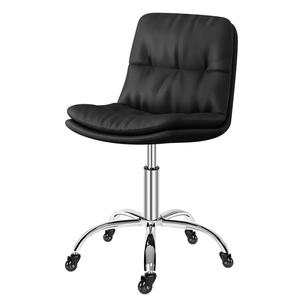 G+居家 免組裝人體工學雙層加厚柔軟坐墊電腦椅-靜音升級2寸黑輪(氣壓升降椅/收銀椅/吧檯椅/高腳椅/工作椅/美容椅-規格圖9