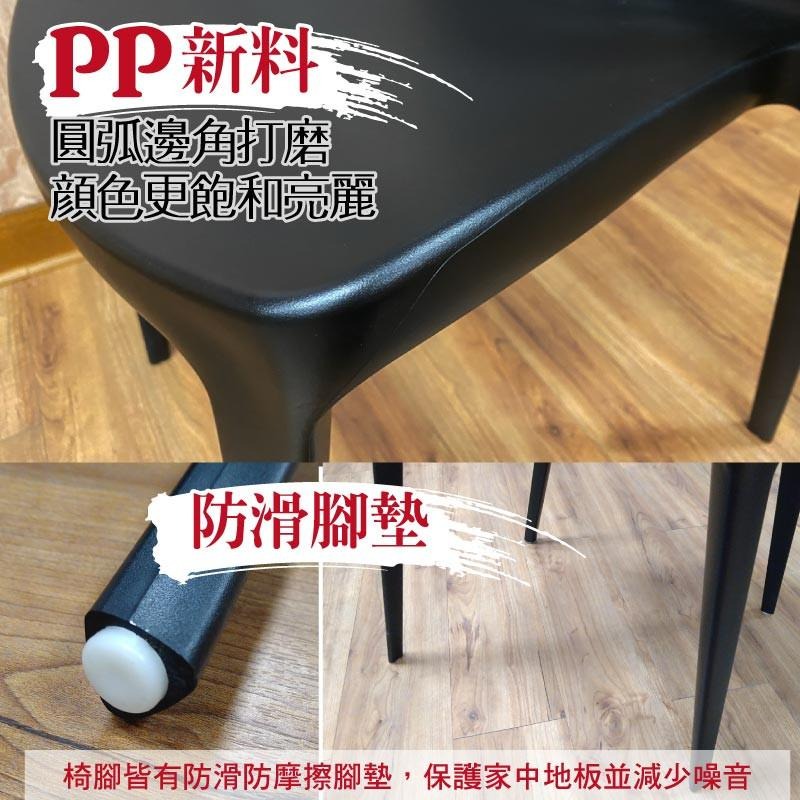G+居家 台灣製 卵之形塑鋼椅(餐桌休閒椅 露天咖啡廳椅 塑膠塑鋼椅 洽談椅 餐椅 會客椅 洞洞椅)多色任選-細節圖4