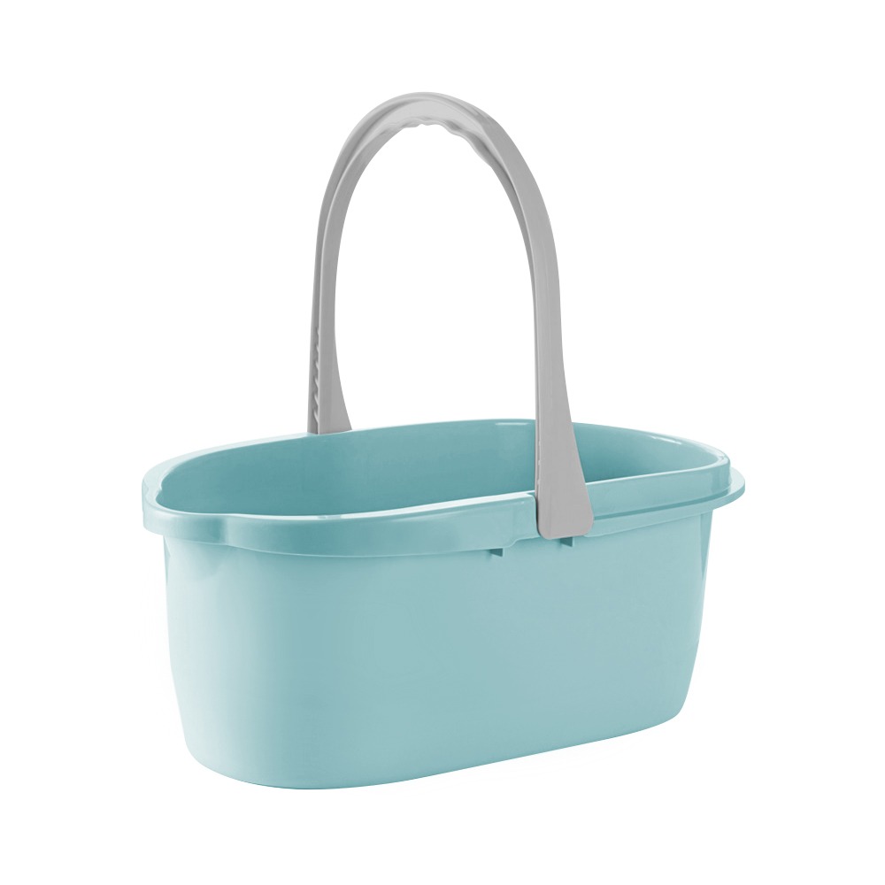 G+居家 帶輪可手提拖把桶水桶18公升-規格圖8