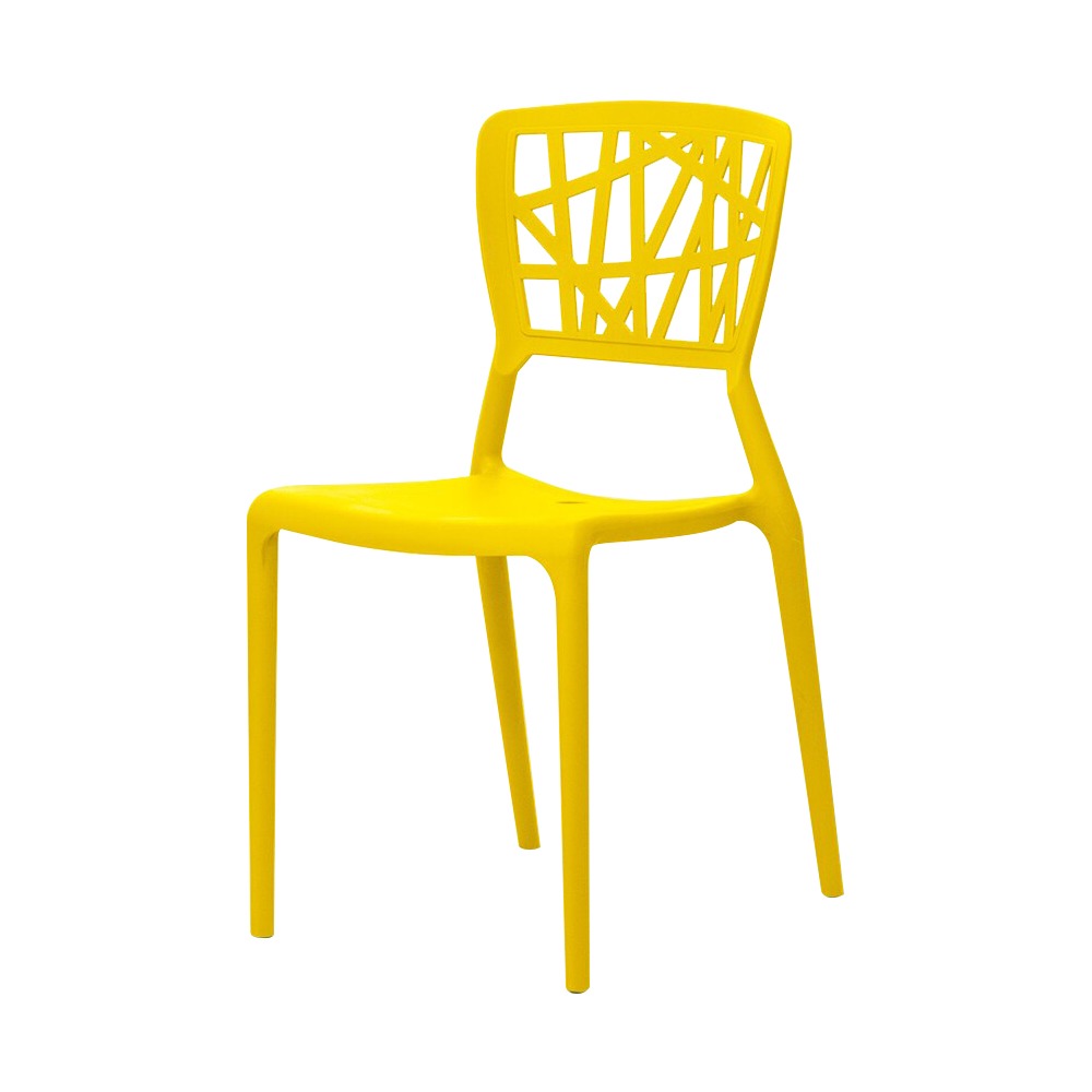 G+居家 台灣製 巢之形塑鋼椅(餐桌休閒椅 露天咖啡廳椅 塑膠塑鋼椅 洽談椅 餐椅 會客椅 洞洞椅)多色任選-規格圖8