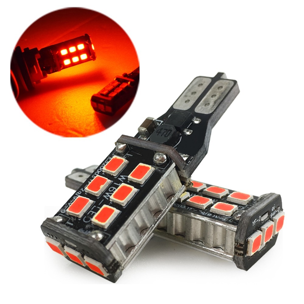 超亮解碼W16W-15燈LED 白光/冰藍光/紅光/黃光T10款(兩入組)-規格圖9