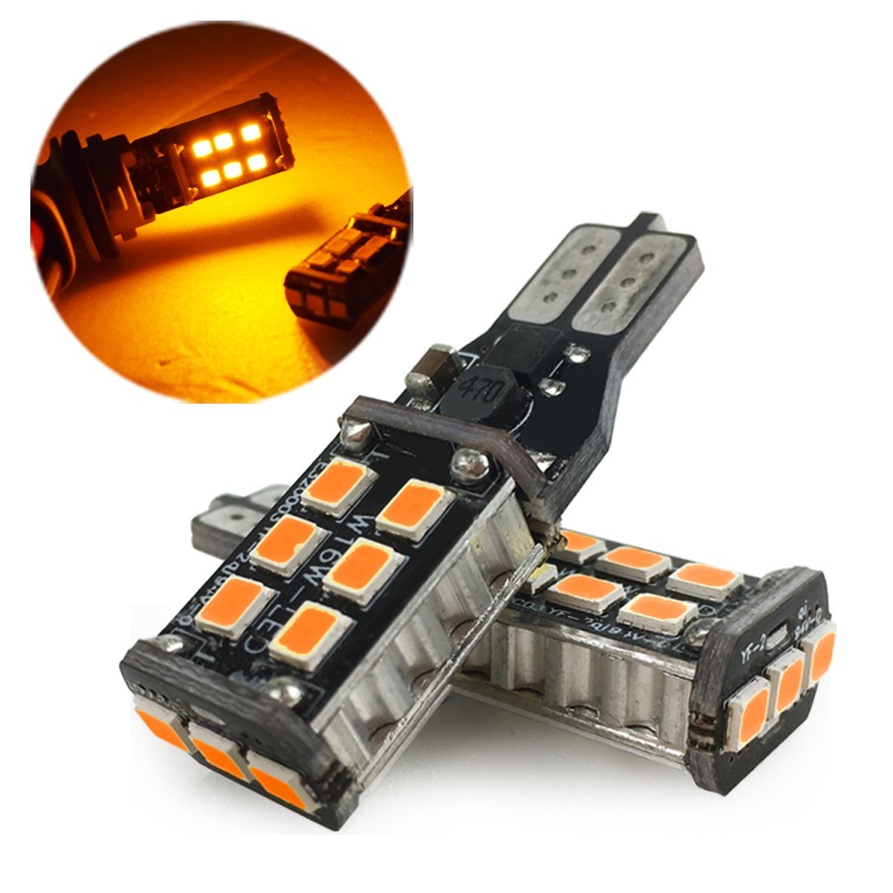 超亮解碼W16W-15燈LED 白光/冰藍光/紅光/黃光T10款(兩入組)-規格圖9