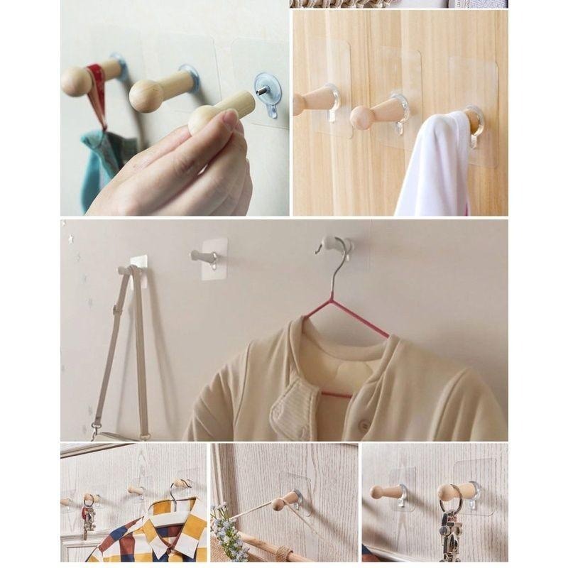 G+居家 原木無痕掛勾 小勾/加大勾-細節圖3