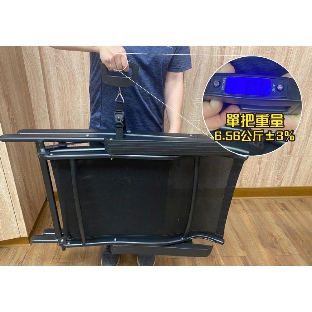 多段多角度折疊休閒躺椅-黑色-細節圖8