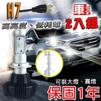 勁亮LED 大燈 H7(2入組)