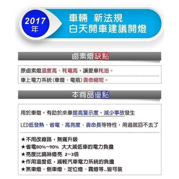 勁亮T20單芯/雙芯-長亮/爆閃5次後長亮 6LED魚眼燈30w白光(單入組)-細節圖2