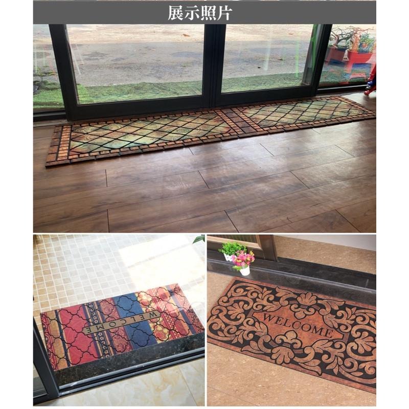 G+居家 橡膠植絨迎賓地墊)80x45公分(止滑墊/入門墊/商用踏墊-細節圖6