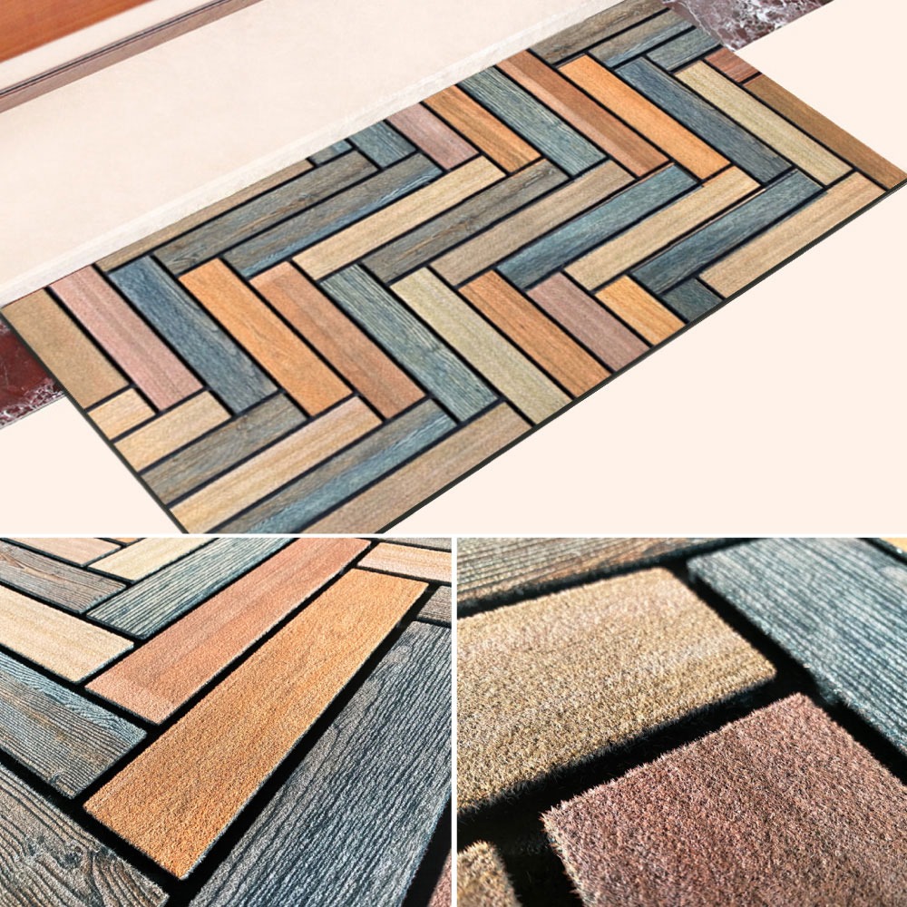 G+居家 橡膠植絨迎賓地墊)80x45公分(止滑墊/入門墊/商用踏墊-規格圖8