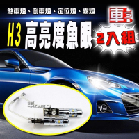 H3魚眼5LED白光25W(雙入組)