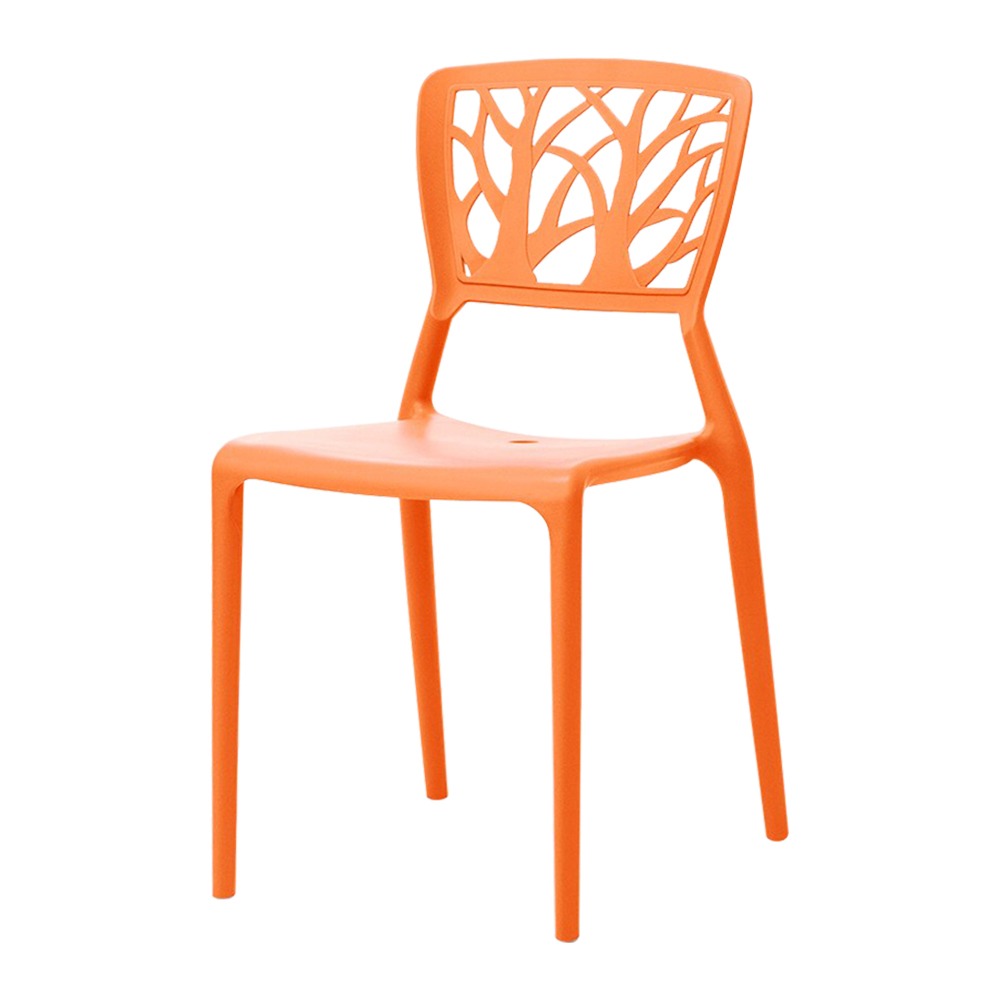 免運費 台灣製 G+居家 樹之形塑鋼椅(餐桌休閒椅 露天咖啡廳椅 塑膠塑鋼椅 洽談椅 餐椅 會客椅 洞洞椅)多色任選-規格圖9