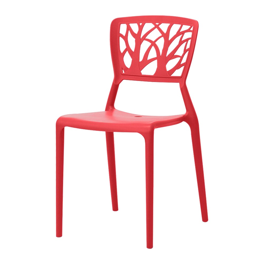 免運費 台灣製 G+居家 樹之形塑鋼椅(餐桌休閒椅 露天咖啡廳椅 塑膠塑鋼椅 洽談椅 餐椅 會客椅 洞洞椅)多色任選-規格圖9