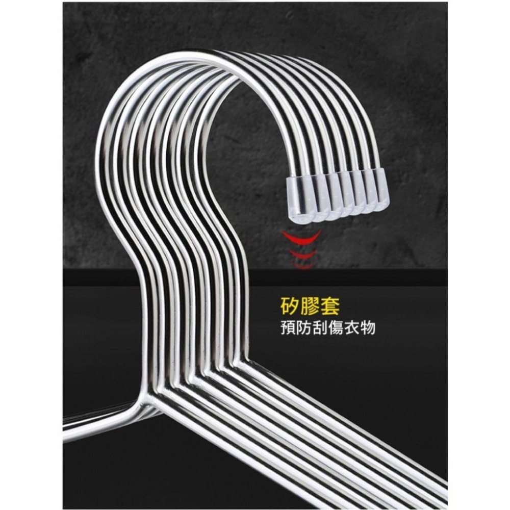 不鏽鋼曬衣架一般款(10入組)-細節圖5