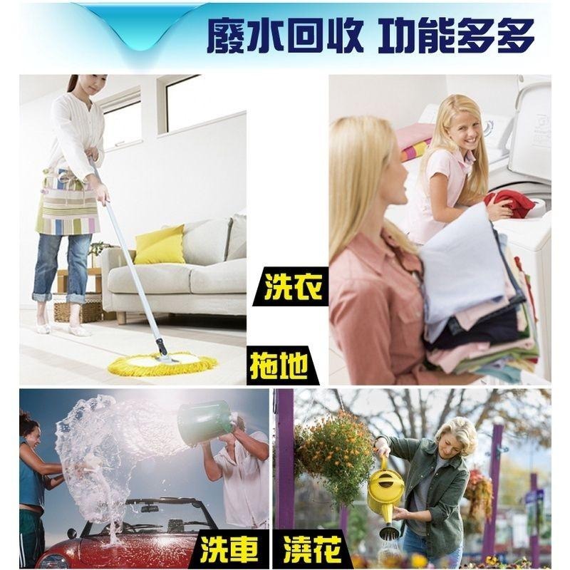 G+居家 台灣製 RO廢水集水桶 (藍/橘 顏色隨機出貨)偏遠地區不配送-細節圖3