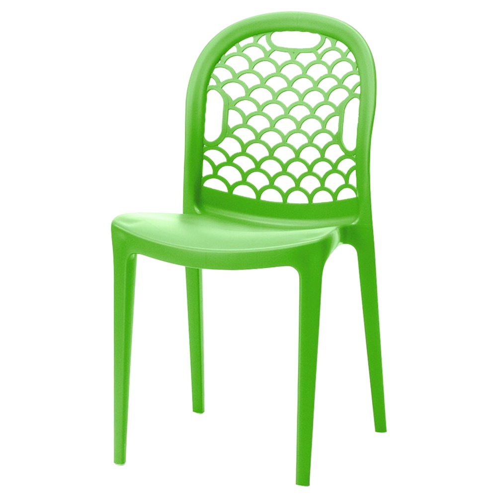 G+居家 台灣製 海之形塑鋼椅(餐桌休閒椅 露天咖啡廳椅 塑膠塑鋼椅 洽談椅 餐椅 會客椅 洞洞椅)-規格圖9