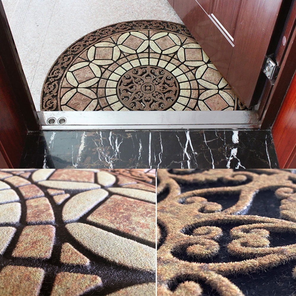 G+居家 橡膠植絨迎賓地墊90x60公分 (止滑墊/入門墊/商用踏墊)-規格圖9