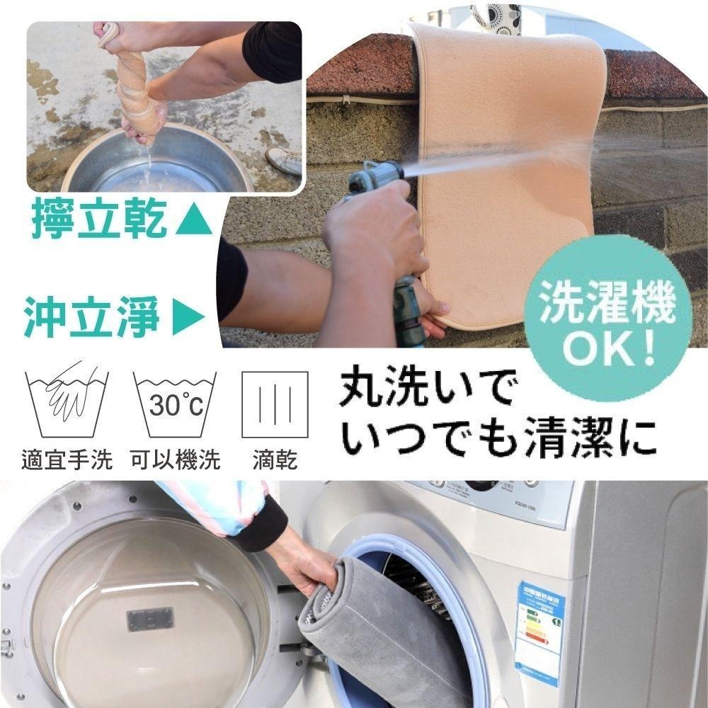 雪花抗菌防滑吸水地墊 40X60cm-細節圖3