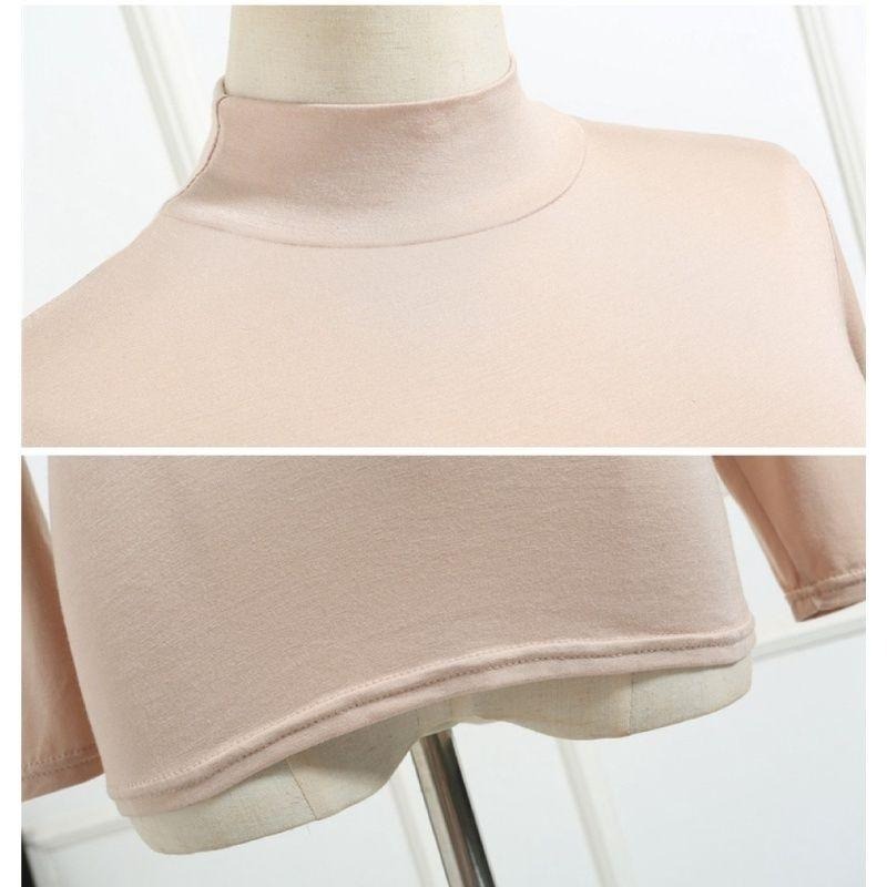 輕磨毛暖暖發熱衣-立領(女款)多尺寸多色任選-細節圖4