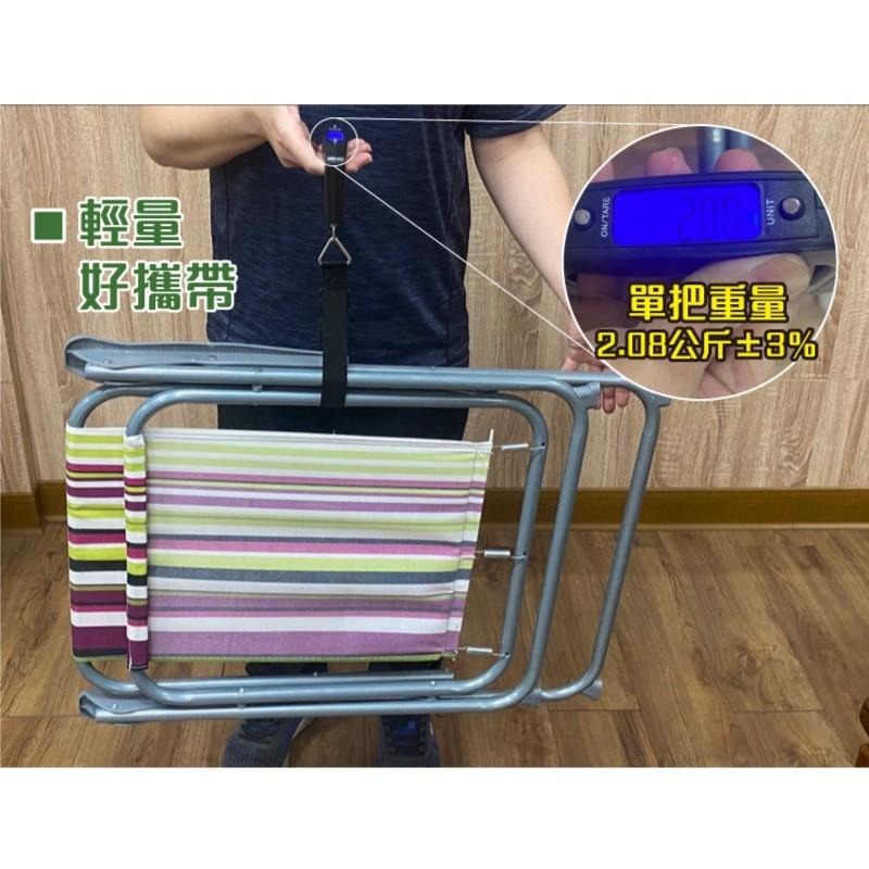 G+居家 耐重彩繪輕便折疊椅(2入組)  (露營野餐折疊椅/休閒椅/露營椅/沙灘椅/單人椅)輕便帶著走-細節圖8