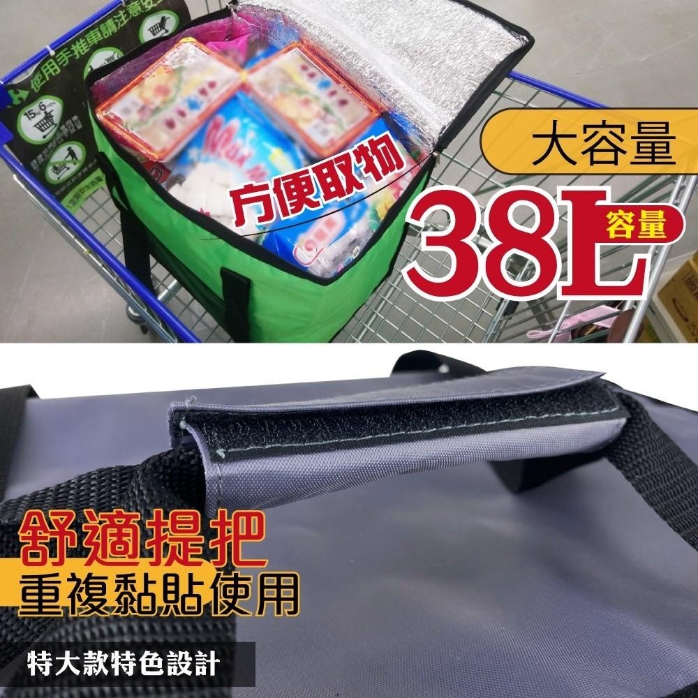 G+居家 防潑水亮彩保溫袋贈保溫袋 38L 22L 6L多尺寸多色任選 外送專用 野餐保鮮 便當袋 採購購物袋-細節圖5