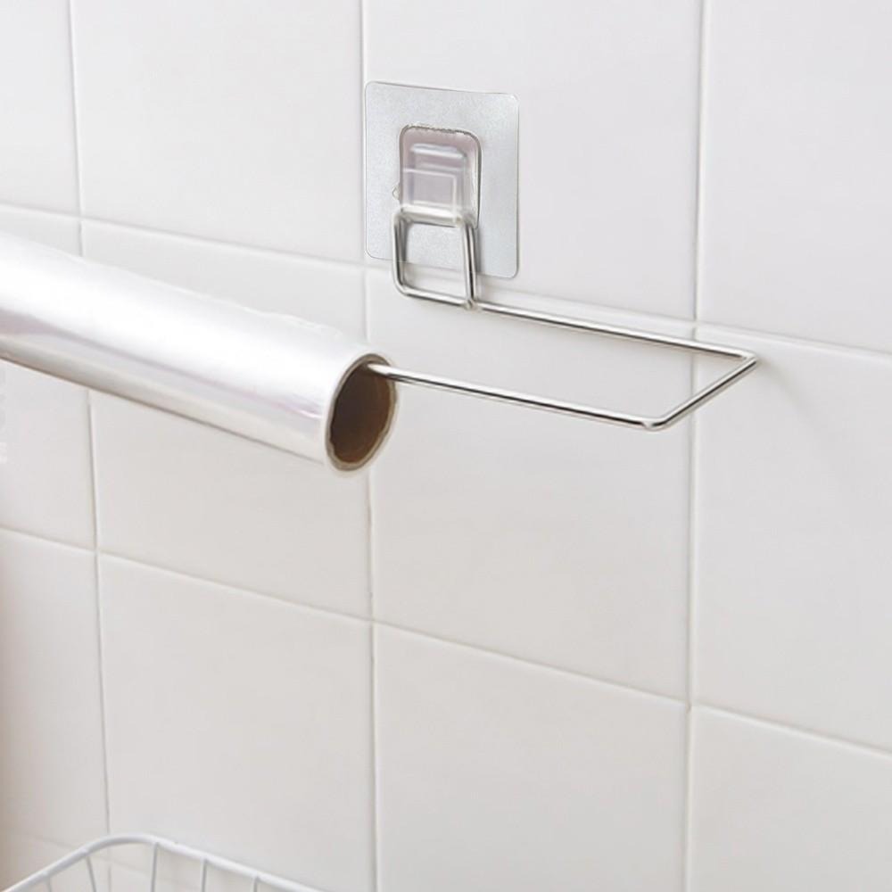 G+居家 304不鏽鋼無痕廚衛紙巾架-細節圖7