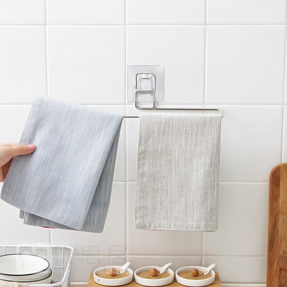 G+居家 304不鏽鋼無痕廚衛紙巾架-細節圖8