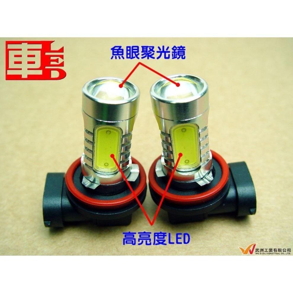 H8/H11/9005/9006 魚眼5SMD白光7.5W(雙入組)-細節圖4
