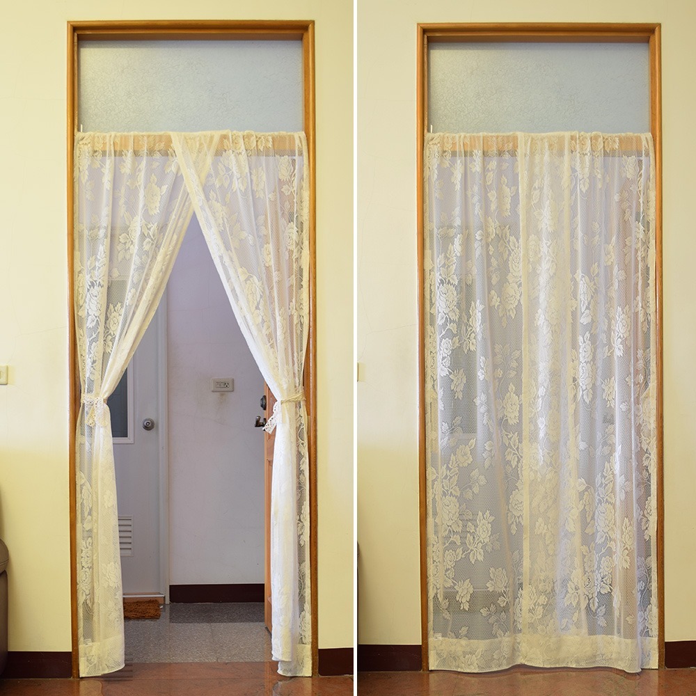 G+居家 台灣製造 透氣紗簾防蚊門簾 可機洗 耐用十年 210公分長 超細網 蚊蟲止步-規格圖8