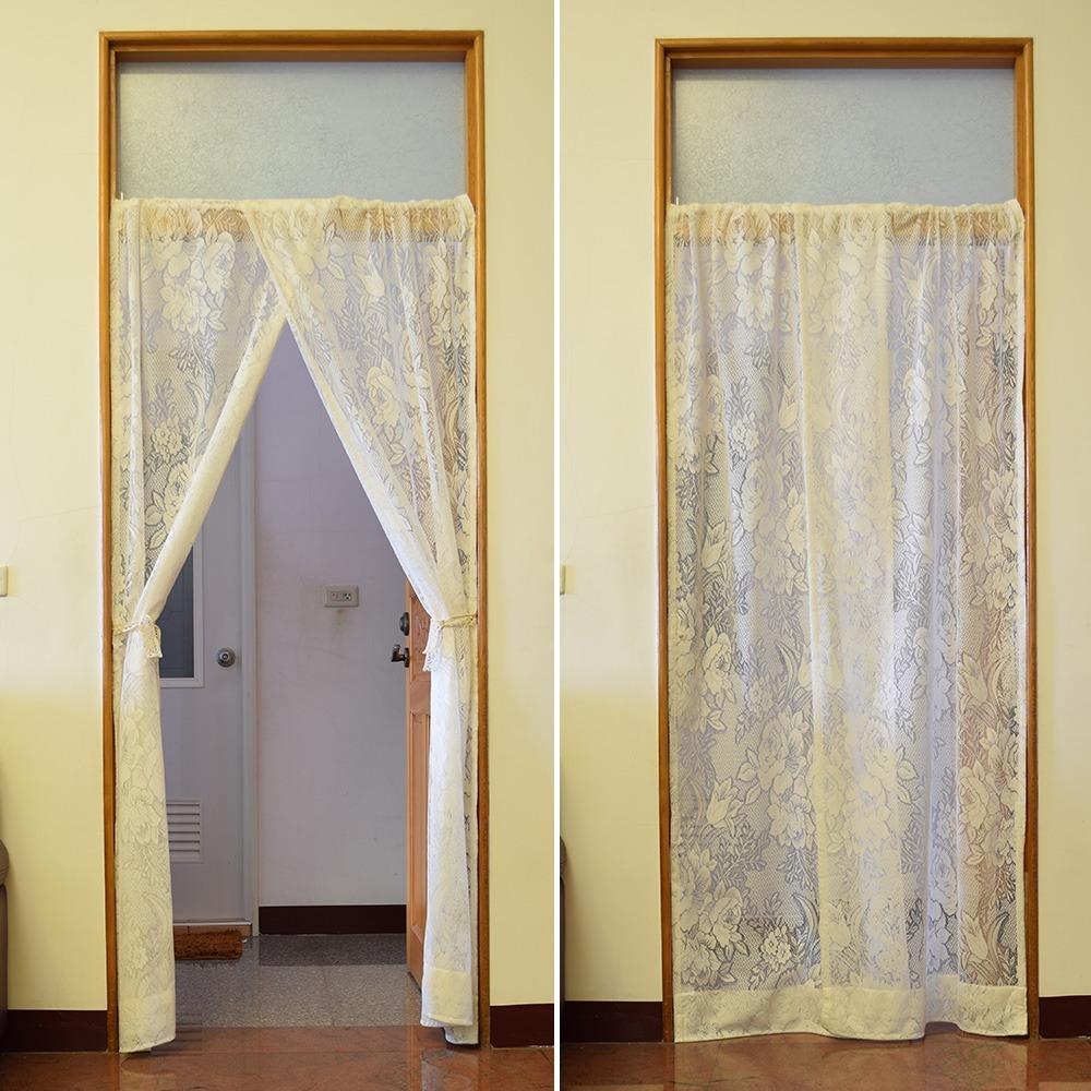 G+居家 台灣製造 透氣紗簾防蚊門簾 可機洗 耐用十年 210公分長 超細網 蚊蟲止步-規格圖8