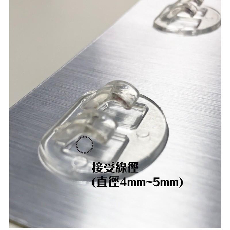 G+居家 髮絲紋 無痕貼 卡扣貼片 加大貼面組(6.5x14cm)-雙勾-2組-細節圖5