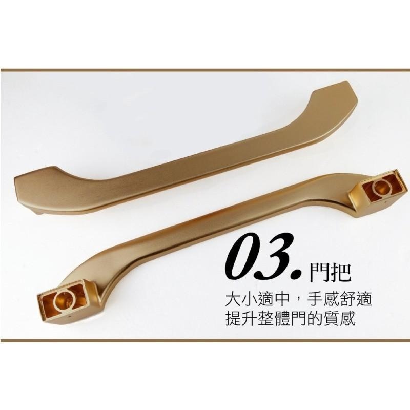 G+居家 鋁合金門把(大C型/半月型) 簡易安裝-細節圖3