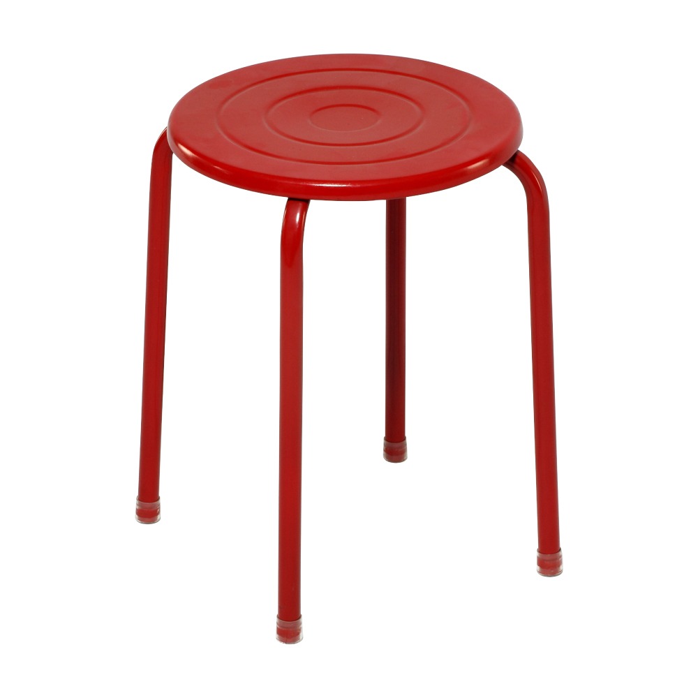 G+居家 台灣製 時尚不銹鋼椅凳 5入組(餐椅/休閒椅/外出露營)-規格圖6