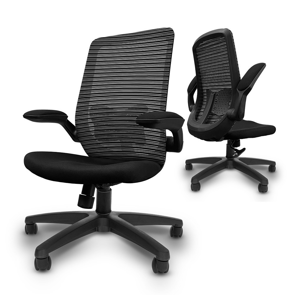 G+居家 台灣製人體工學低背護腰透氣椅C6826 免組裝-規格圖7