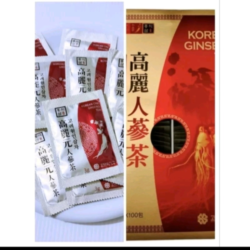 ❤️👍🙏 韓國進口 高麗 人蔘 顆粒茶 人蔘茶 方便 自用 送禮 單小包 不含防腐劑