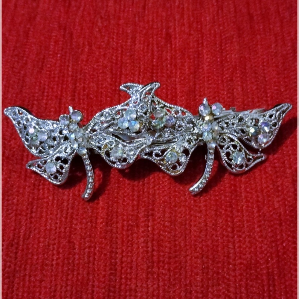 ❤️🙏🥰👍雙 蝴蝶 時尚 美麗 髮夾 只有一個-細節圖2