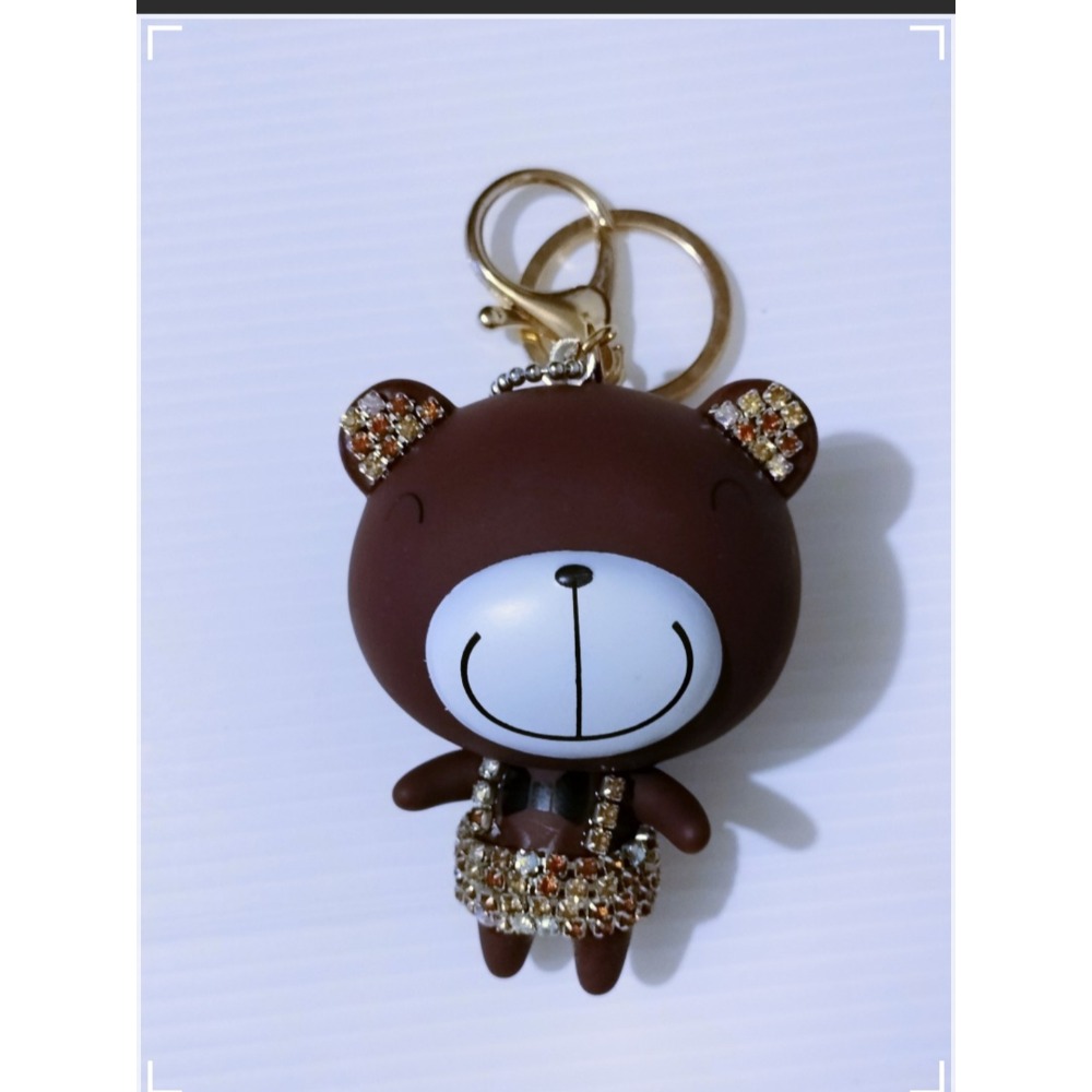 ❤️🙏🥰👍好可愛的  小熊    玩偶 娃娃 公仔 吊飾 鑰匙圈 -細節圖2