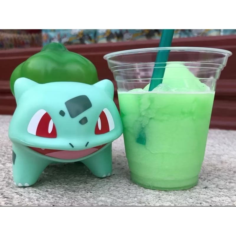 ‼️現貨‼️🇯🇵日本 USJ🌿環球影城 限定商品 Pokémon寶可夢 妙蛙種子 青蛙 造型立體 沒有吸管。水杯-細節圖3