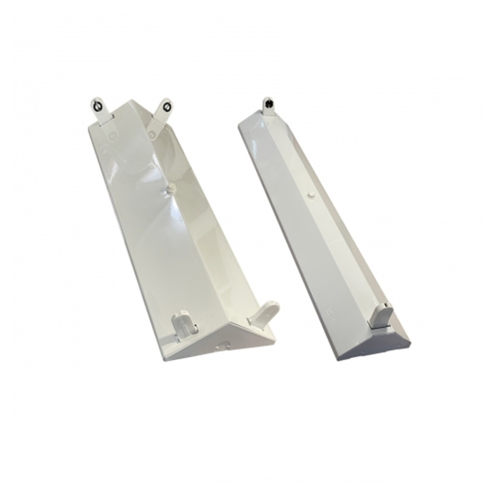 【東亞】LED T8 山型燈具 單管 雙管 2尺 4尺 光源另計 日光燈具 4243/4143/2243/2143-細節圖2